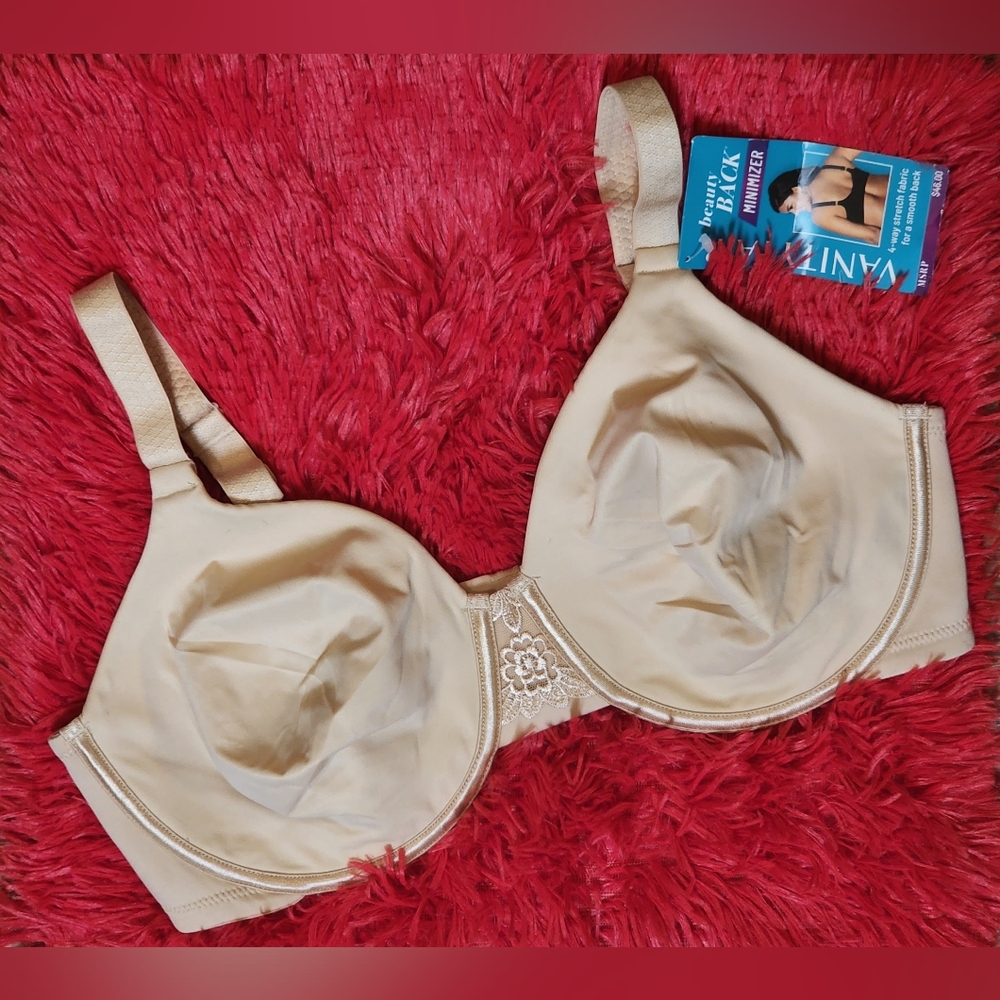 NEW Vanity Fair® Women’s Beauty Back Minimizer Full Figure Underwire Bra 38D